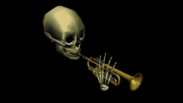 Skull Trumpet meme card