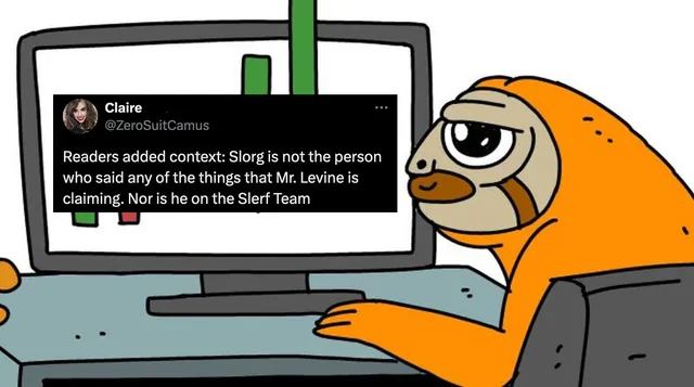 Slerf Coin meme card