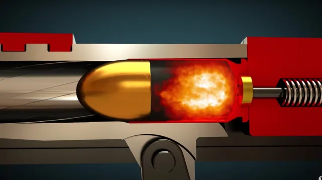 Slow Motion Gun Animations meme card