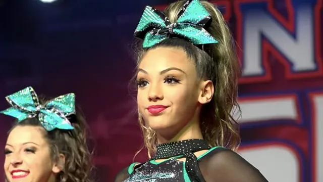 Smug Cheerleader meme card