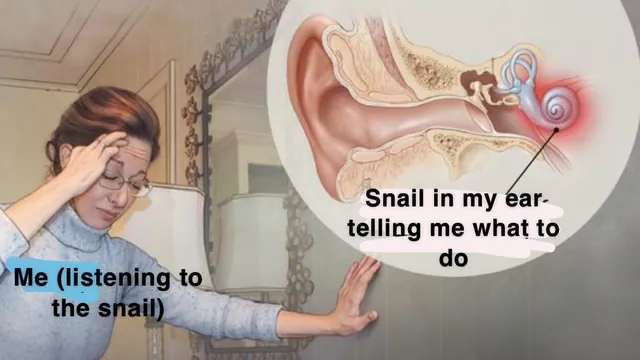 Carte meme Snail in My Ear Telling Me