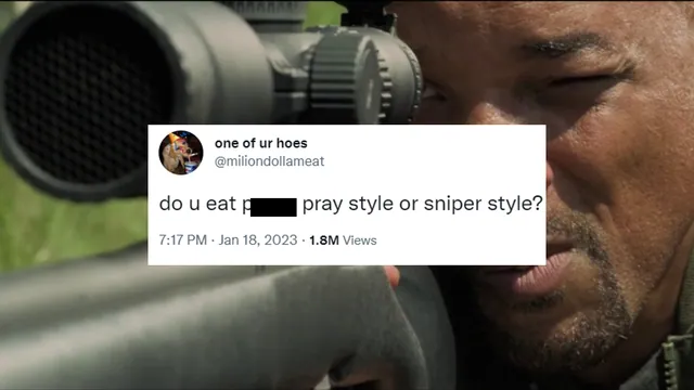 Sniper Style meme card