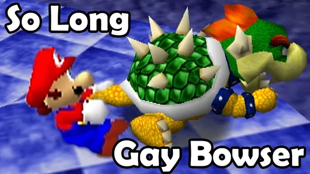 Carte meme So Long, Gay Bowser