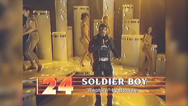 Soldier Boy Singing "Rapture" By Blondie / Fab Five Freddy Told Me Everybody's Fly meme card