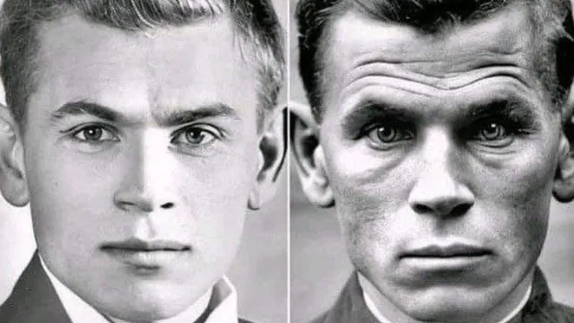 Soldier's Face After Four Years of War meme card