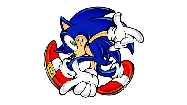 Carte meme Sonic Adventure Pose