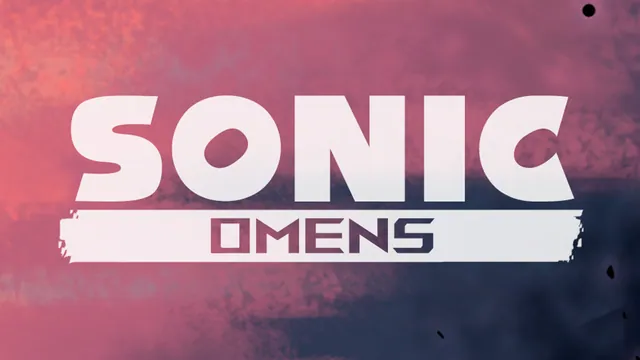 Sonic Omens meme card