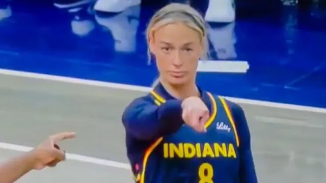 Sophie Cunningham Pointing meme card