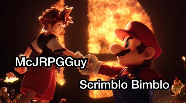Carte meme Sora Shaking Hands With Mario