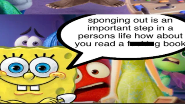 Sorry Pancreatic Cancer But I Don't Think You Qualify As An Emotion / Sponging Out meme card
