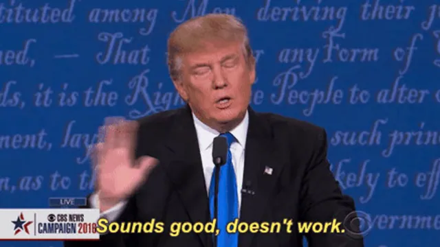 Carte meme Sounds Good, Doesn’t Work