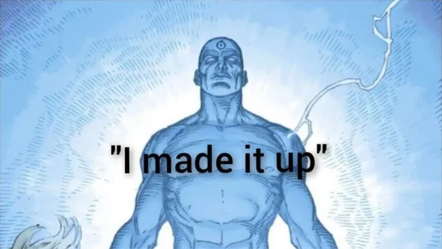 Source? I Made It Up meme card