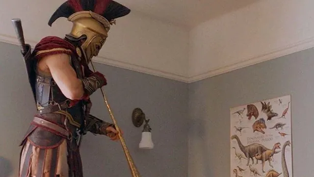 Spartan Soldier Alarm Clock meme card