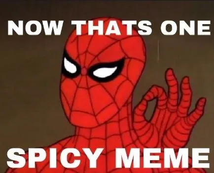 Spicy Memes meme card