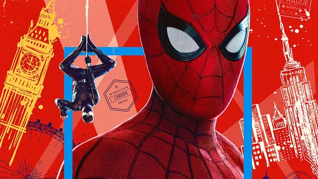 Carte meme Spider-Man: Far From Home IMAX Poster Parodies