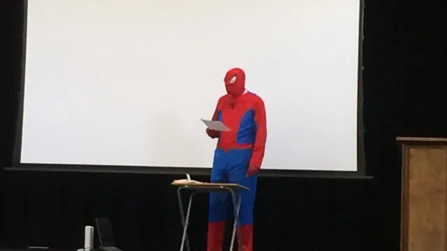 Spider-Man's Presentation meme card