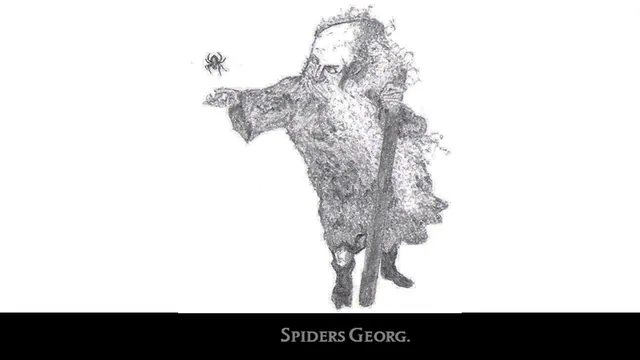 Spiders Georg meme card