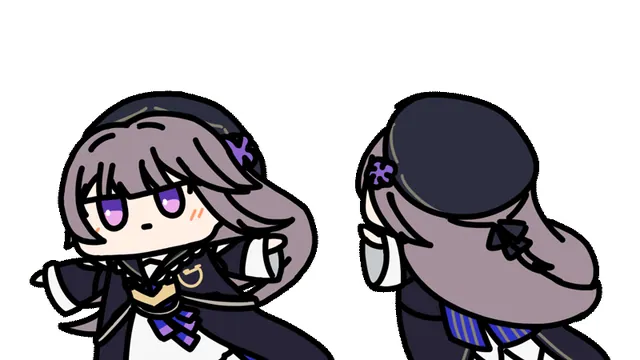 Spinning Herta / Kuru Kuru Kururin meme card