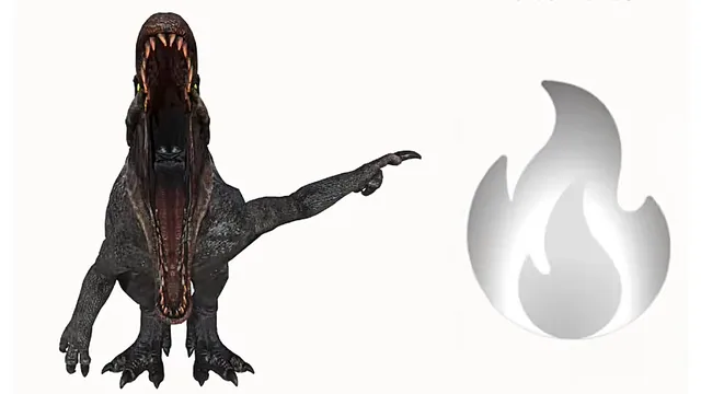 Spinosaurus Racha meme card