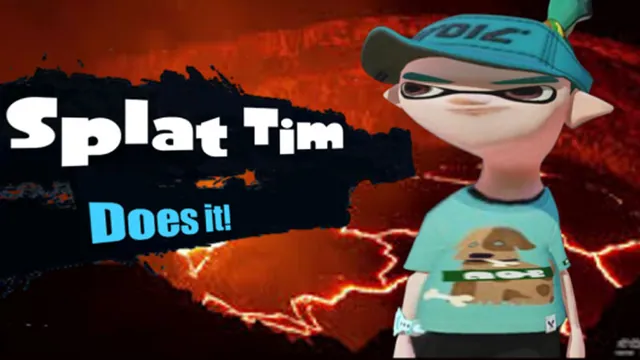 Splat Tim meme card