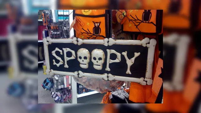Spoopy meme card