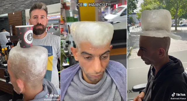 Square Head / Ice Haircut meme card