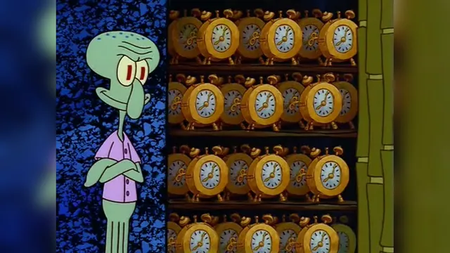 Carte meme Squidward’s Clock Closet