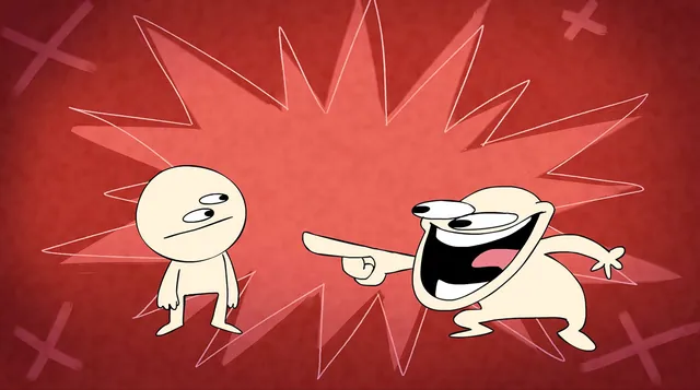 Sr Pelo Pointing Laughing Guy meme card