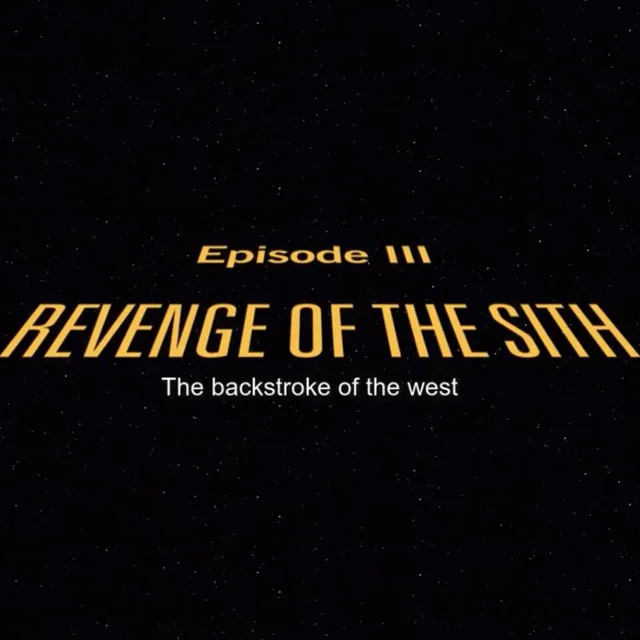 Star War: The Third Gathers — The Backstroke to the West meme card
