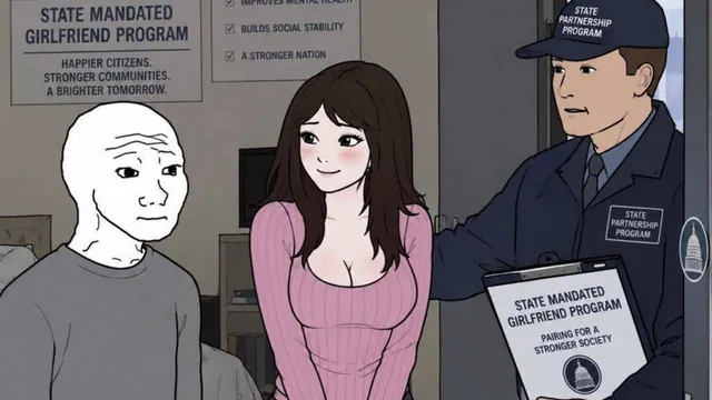 Carte meme State-Mandated Girlfriend