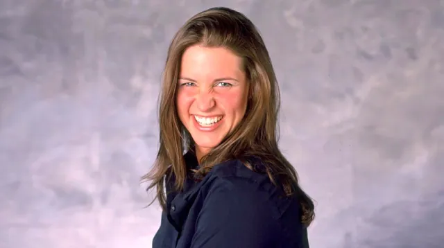 Stephanie McMahon Smile meme card