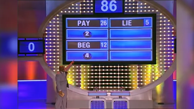 Steve Harvey Shouting "Yes! Kill!" On Family Feud meme card