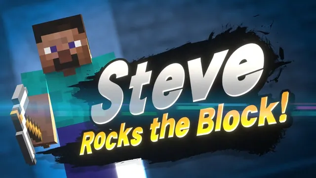 Steve In Smash meme card