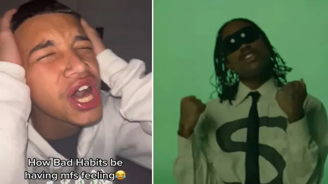 Carte meme Steve Lacy’s « Bad Habit »