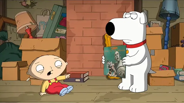 Stewie Griffin Is Afraid of 'News of the World' meme card