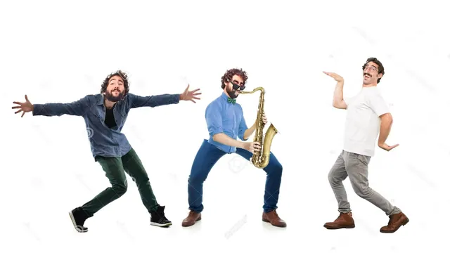 Stock Dancing meme card