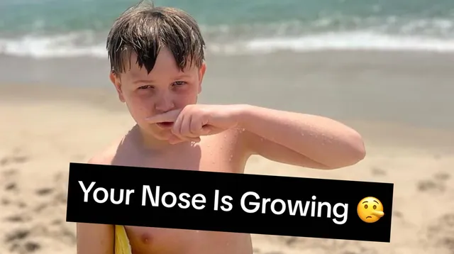 Stop Saying Your Song Is Fire, Your Nose Is Growing meme card