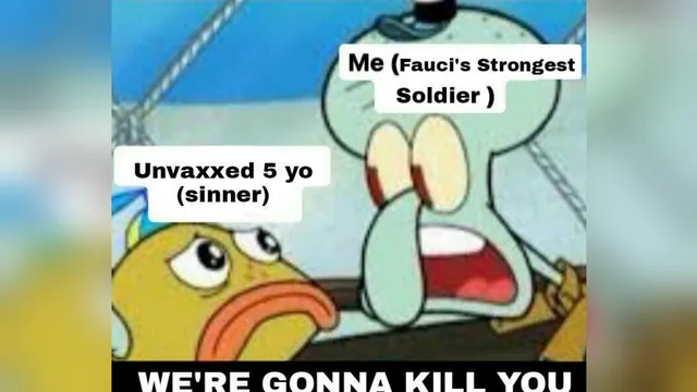 Strongest Soldier vs. Sinner / "We're Gonna Kill You" meme card