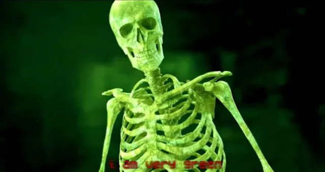 Carte meme « Stuck Inside » Skeleton Verses
