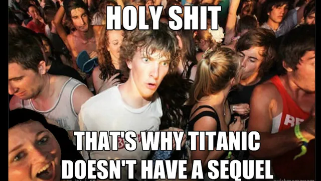 Sudden Clarity Clarence meme card