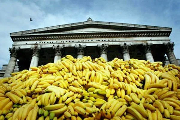 Suddenly, Bananas! Thousands Of Them! meme card