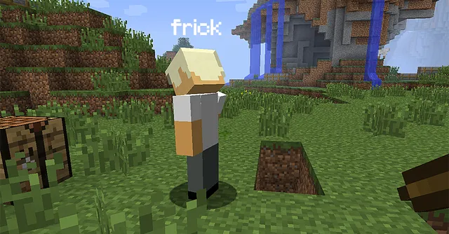 Swearing on a Christian Server meme card