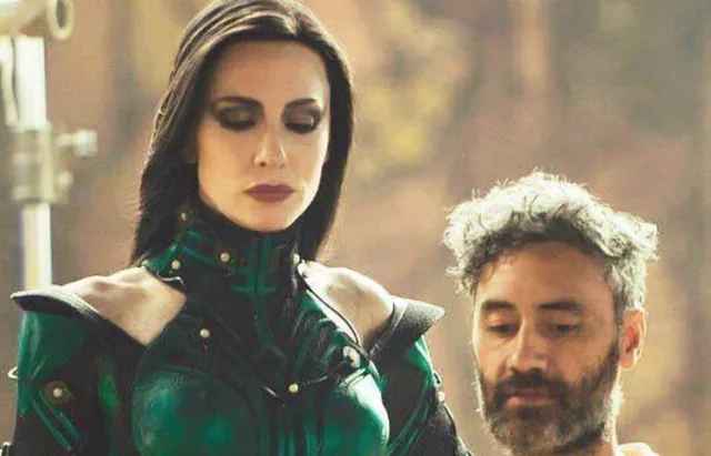 Carte meme Taika Waititi and Cate Blanchett