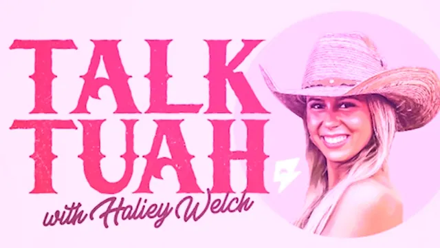 Carte meme Talk Tuah With Haliey Welch