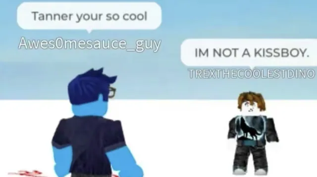 Tanner Your So Cool / I'm Not a Kissboy meme card
