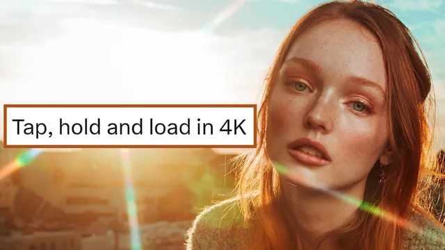 Tap, Hold and Load In 4K meme card