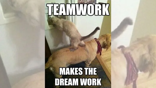 Carte meme Teamwork Makes The Dream Work