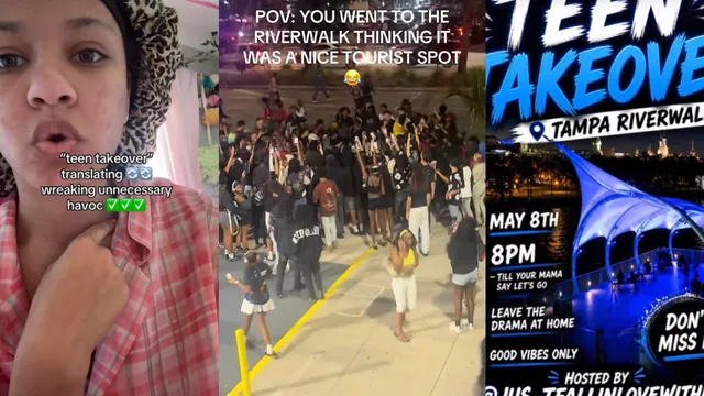 Teen Takeover meme card