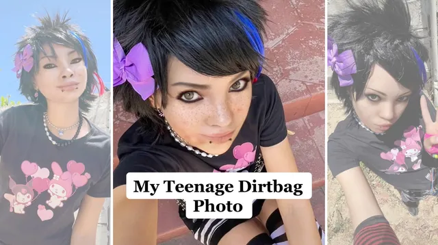 Carte meme Teenage Dirtbag Photo