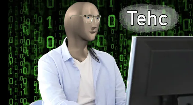Tehc meme card